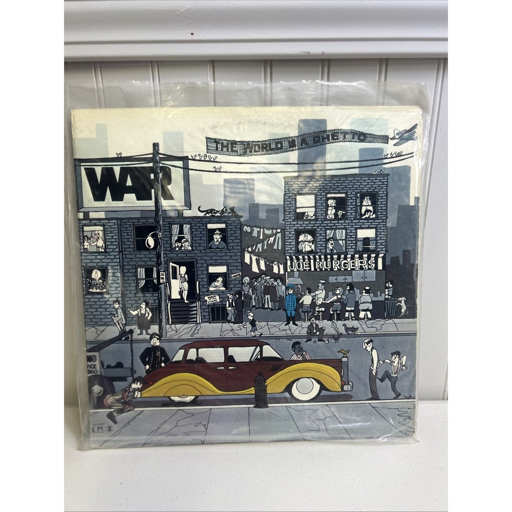 War - The World Is A Ghetto LP 1972 United Artists UAS-5652 Funk/Soul